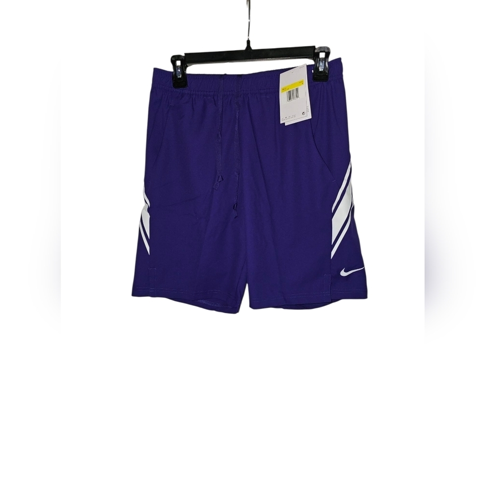Nike Court 9" Tennis Shorts Purple CJ1581-546 Men's Size S w/ Pockets